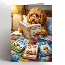 Funny Cockapoo Birthday Card