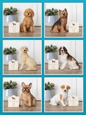 Various resin dog ornaments