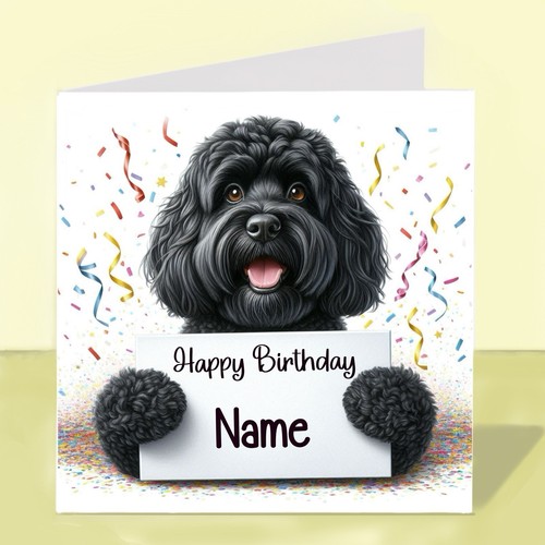 Personalised cockapoo dog - personalised,
