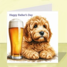 Golden Cockapoo Dog Father’s