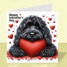 Cockapoo Dog Valentine’s Day