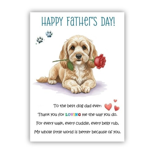 Father day card from - day,