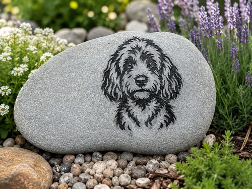 Personalised cockapoo pet art - cockapoo,