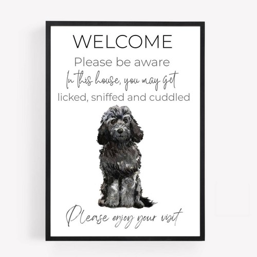 Welcome our home - our, black