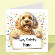 Personalised Cockapoo Dog