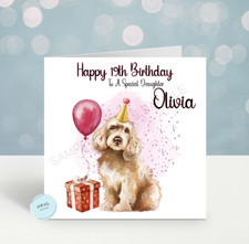 personalised  birthday card