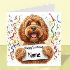 Personalised Cockapoo Dog