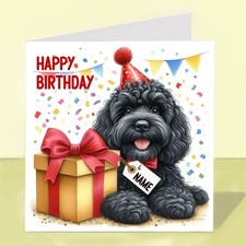 Personalised Black Cockapoo